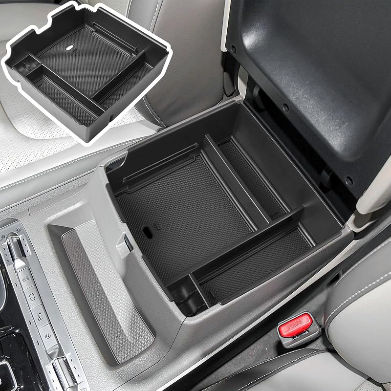 Bandeja organizadora do console central EDBETOS para Kia Carnival KA4 2022–2026 – 1 unidade