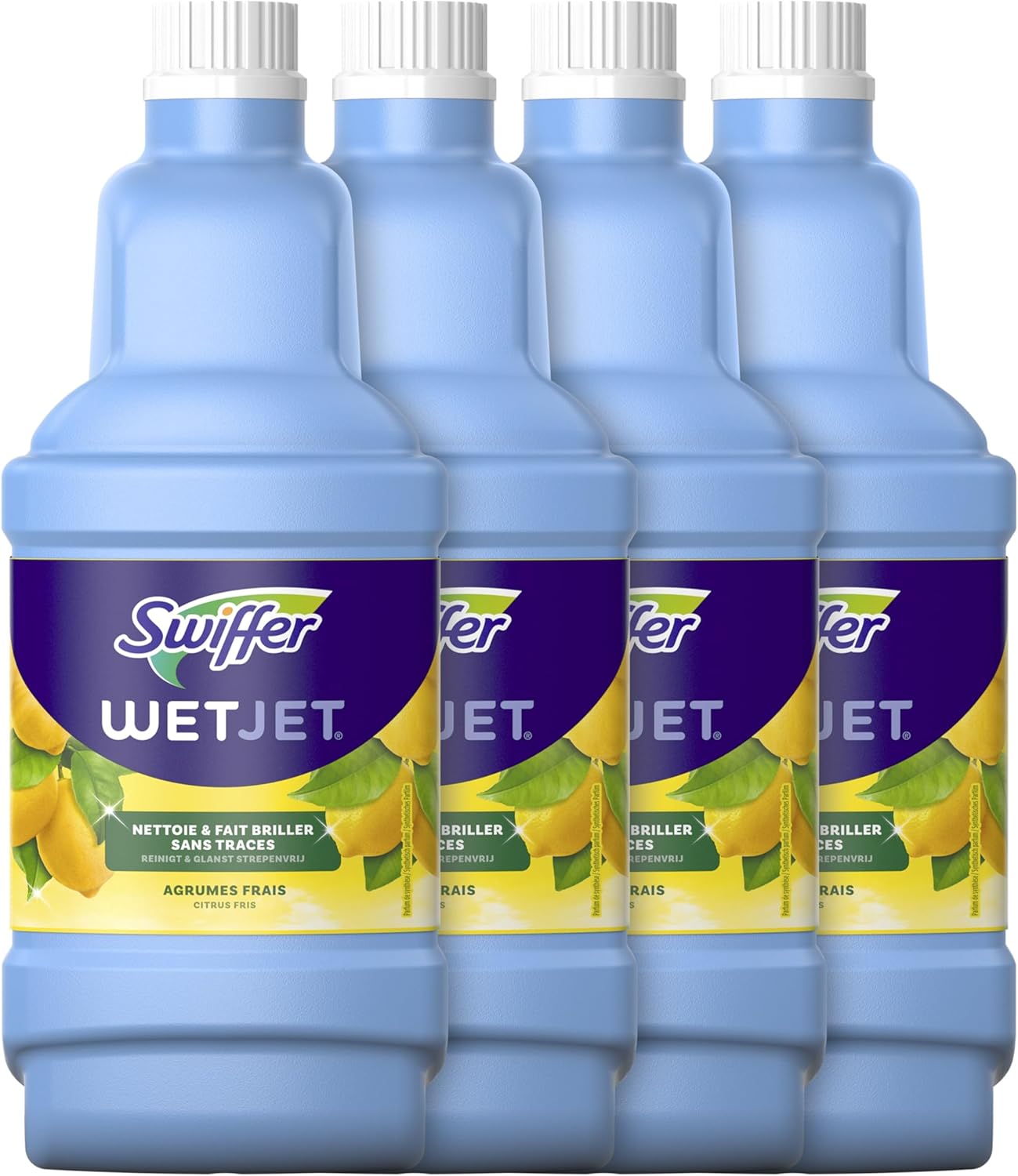 Swiffer WetJet Nettoyant Sol pour Balai Spray