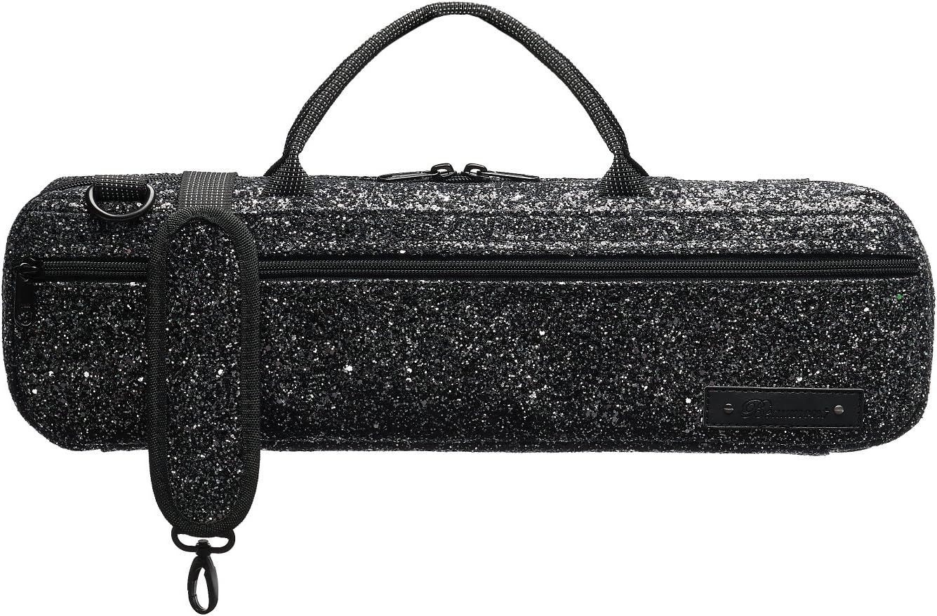 Beaumont Black Sparkle Flute Case (BFBB-BS)