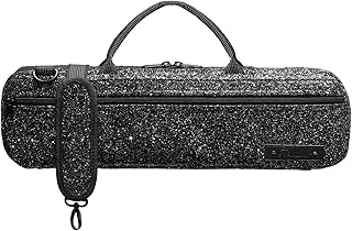 Beaumont Black Sparkle Flute Case (BFBB-BS)