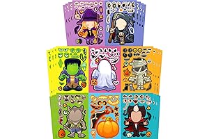 32-Sheet Halloween Stickers for Students' Amusing Activities