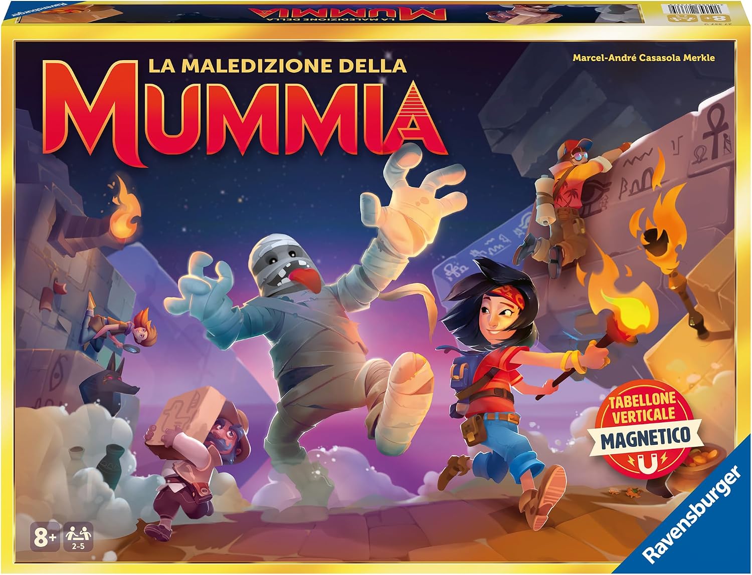 Ravensburger - Labirinto One Piece - Gioco Da Tavolo Per 2-4 Giocatori, 7+ Anni - Edizione Italiana, Classico Gioco Di Carte E Percorsi A Tema One Piece