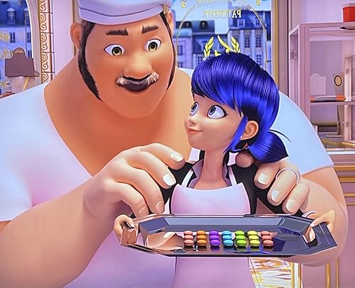 Miniatura 4 de Miraculous Ladybug - Soporte de macaron de Tom & Sabine, juguete de juego de rol con soporte para pasteles y accesorios, juguetes para niños con