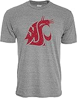 Vista 58 de Blue 84 NCAA - Camiseta de triple mezcla con licencia oficial de la NCAA para hombre, color del equipo icono vintage