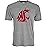 Blue 84 Men\'s Washington State Cougars Tri-Blend T-Shirt Vintage Icon Heather Grey, Grey, Small