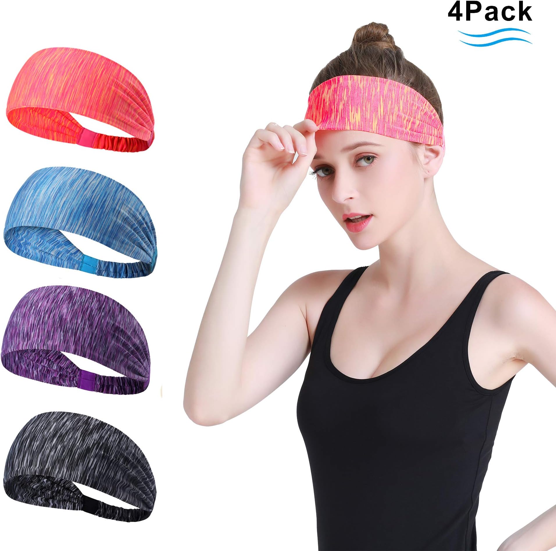 Mylego Sports Headbands Moisture Wicking Headwear