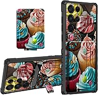 Vista 23 de Para Samsung Galaxy A03S Funda Para Teléfono Galaxy A03S Funda Billetera Con Titular De Tarjeta De Crédito Y Soporte De Doble Capa De PC Duro Funda