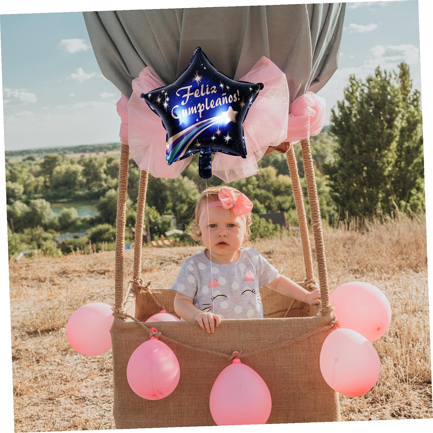 10 Pcs Aluminum Foil Birthday Balloon Set for Party Photo Props image 4