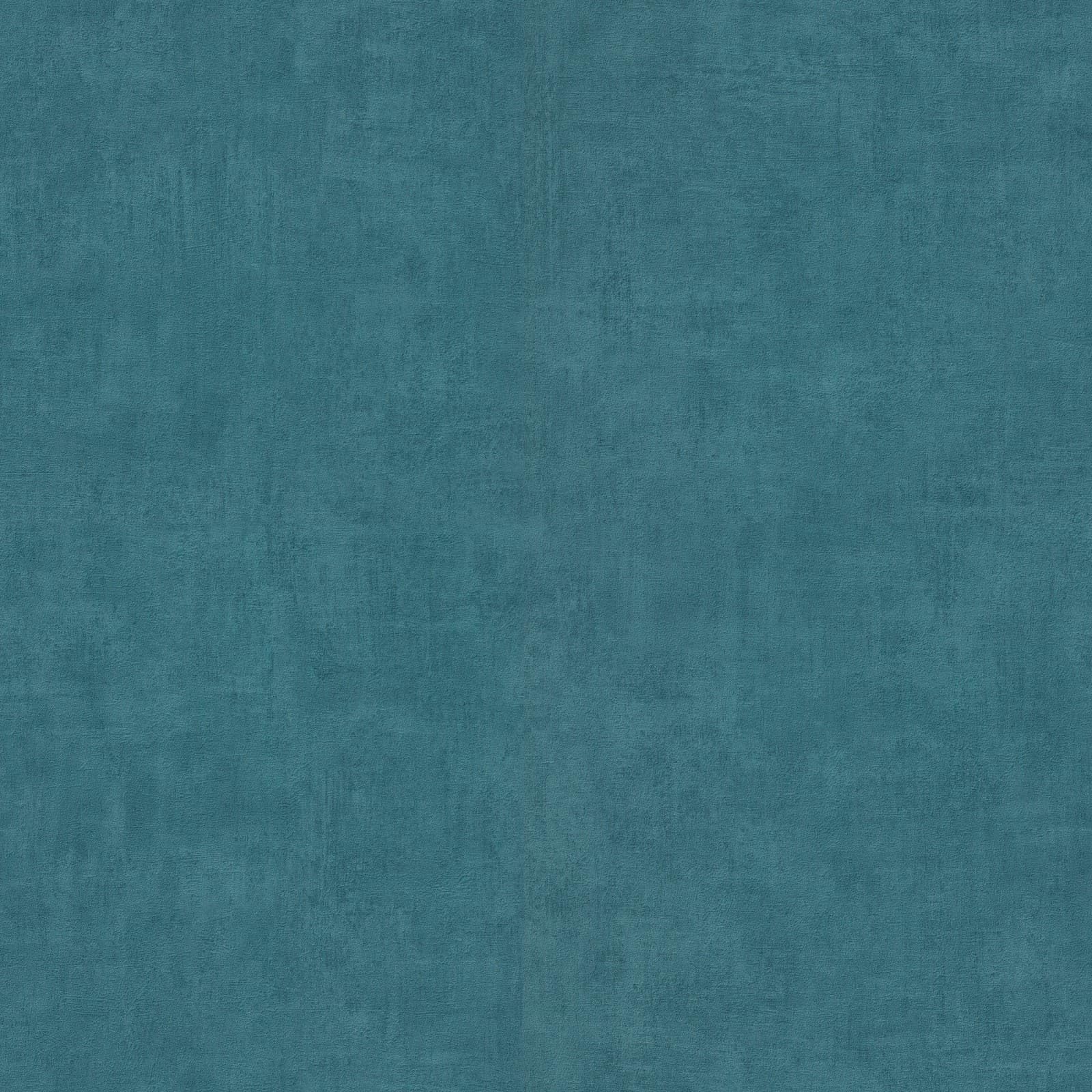 Grandeco Blue Annabella Distressed Plaster Textured Wallpaper, Teal