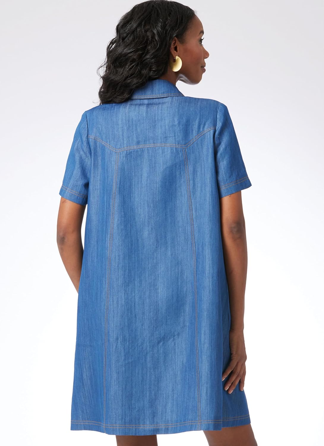 McCall's M8508K5 Misses' Button Front Dress Sewing Pattern Packet by Julio Cesar NYC, Design Code M8508, Sizes 8-10-12-14-16