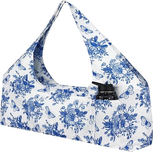 Miniatura 13 de Bolsa grande para esterilla de yoga, bolsas y portabebés se adapta a todo lo que necesitas, bolsa de transporte con correa para esterilla de yoga,