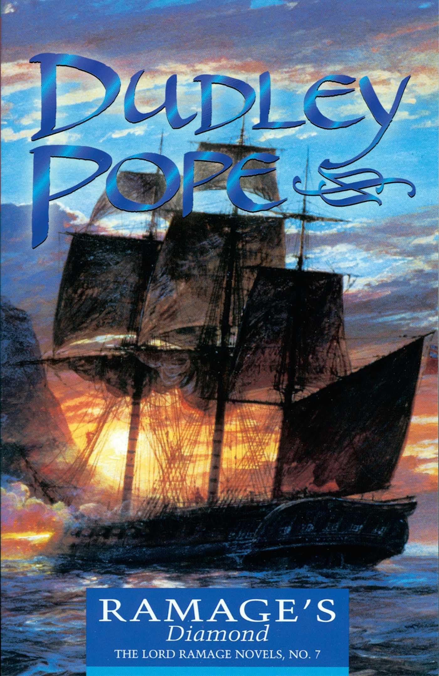 4 x Ramages by Dudley Pope Book Bundle