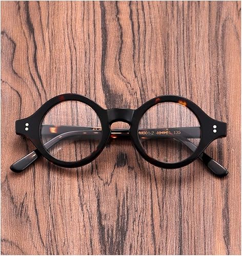 Miniatura 6 de Agstum Lentes ópticos redondos pequeños hechos a mano con acetato