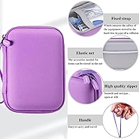 Vista 4 de Leayjeen Funda de transporte compatible con MeowynAudiloNawetiGülifePUERUK nebulizador inhalador de mano portátil para adultos y niños, atomizador