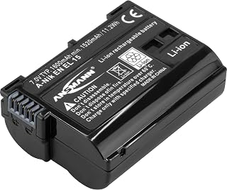 ANSMANN Kamera Akku 7V Typ 1600mAh, geeignet für A-Nik EN EL 15