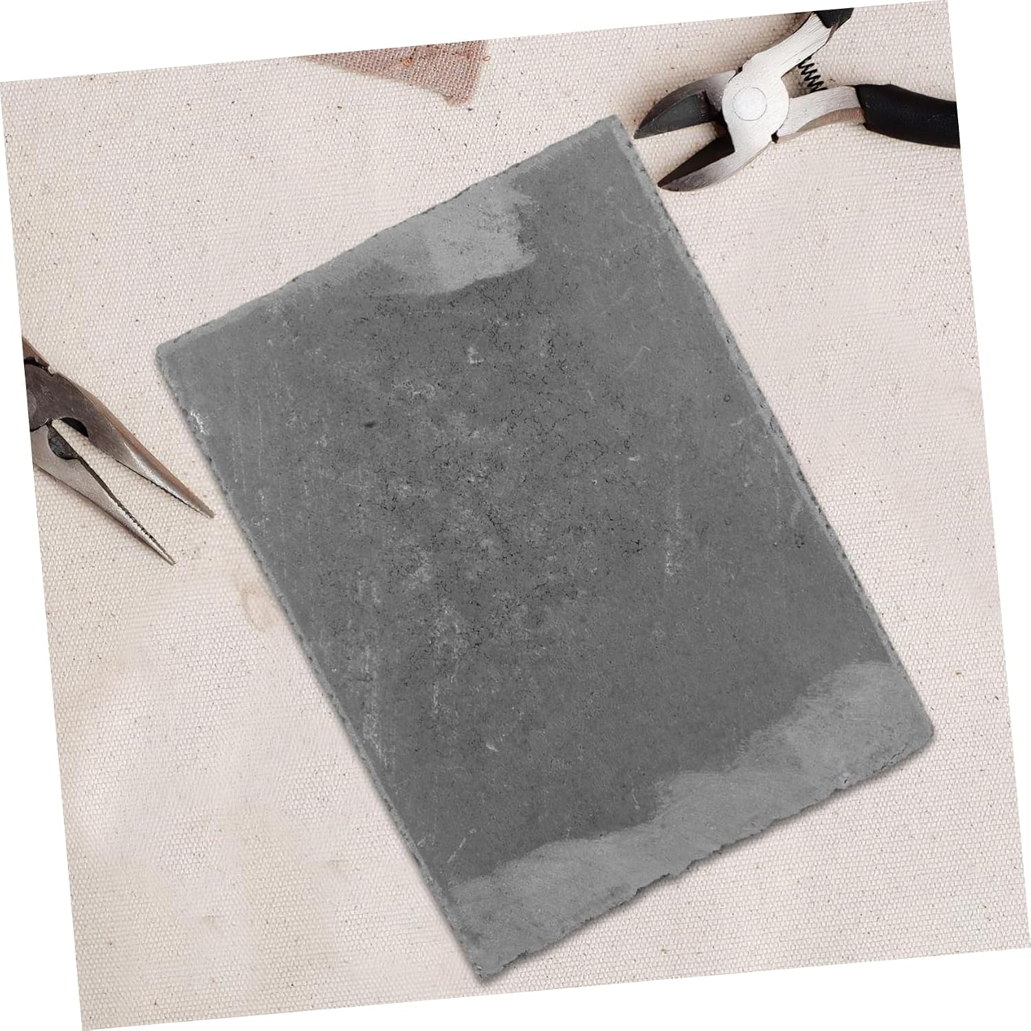Angoily Heat Resistant Porcelain Firing Stand for Jewelry Making 1pcs Ceramic Insulation Panel Fireproof Craft Board for Pottery and Clay Crafting
