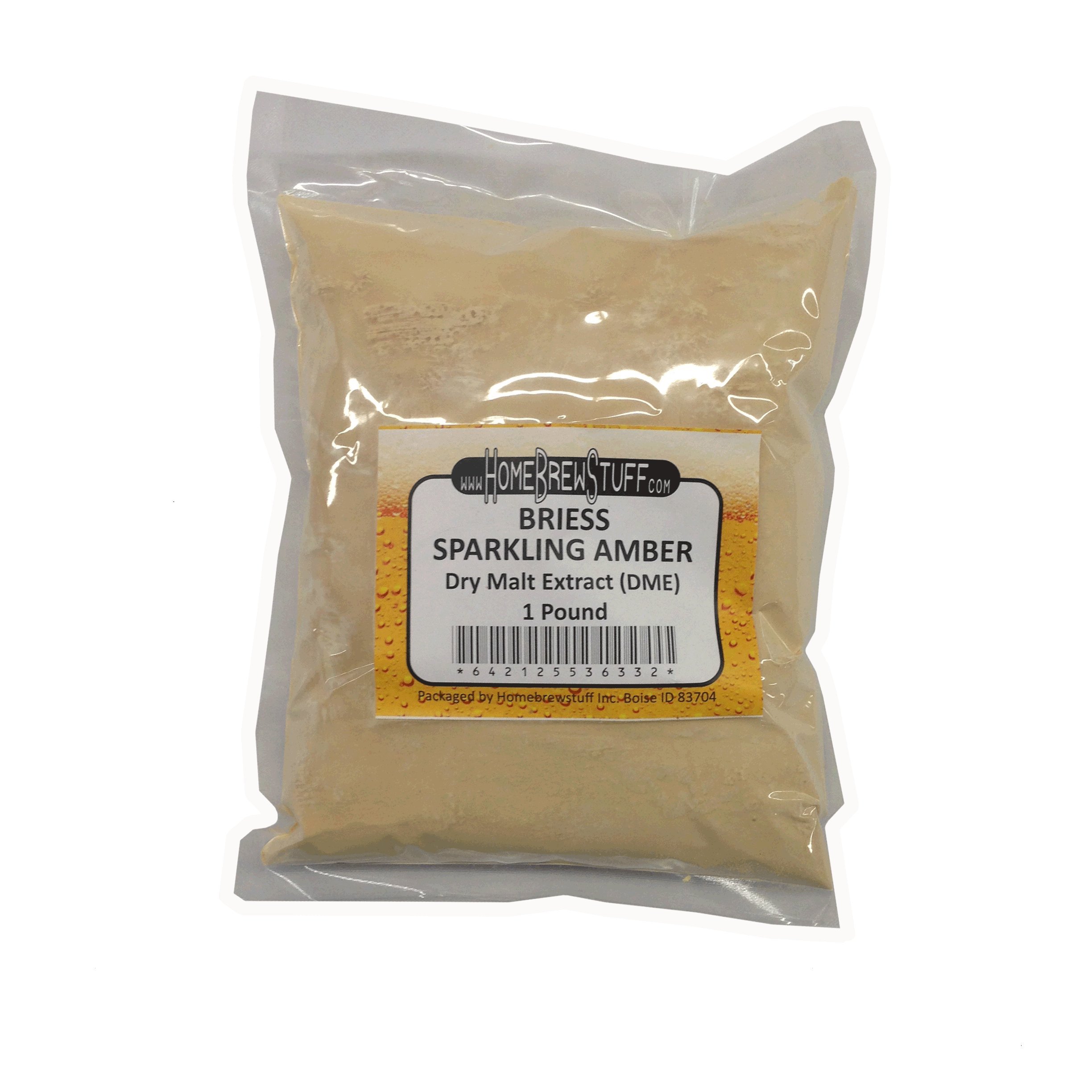 Briess CBW Dry Malt Extract (DME) for Home Beer Brewing (Sparkling Amber 1LB