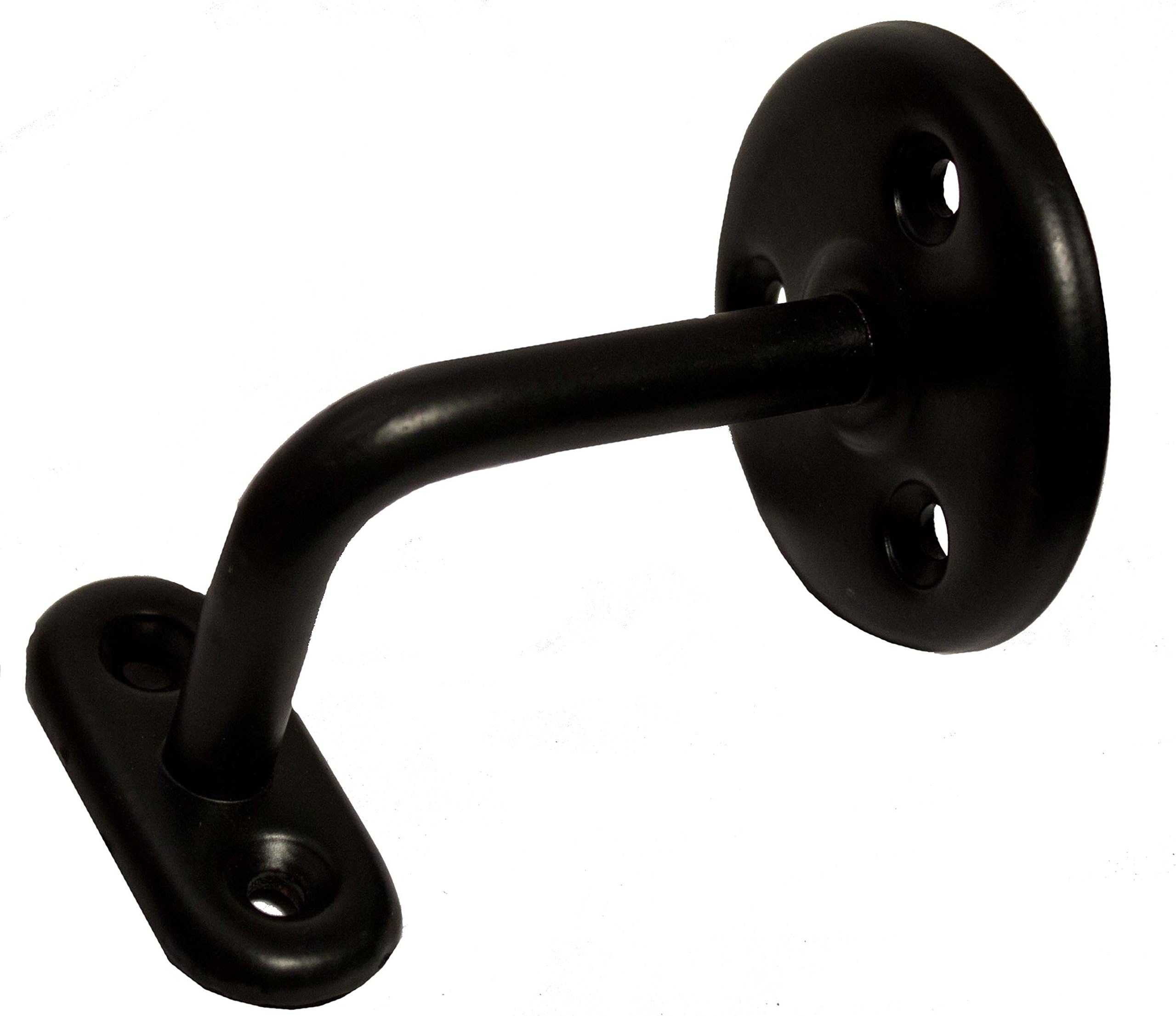 HAS0001AMZ Handrail Bracket, Black, 64mm