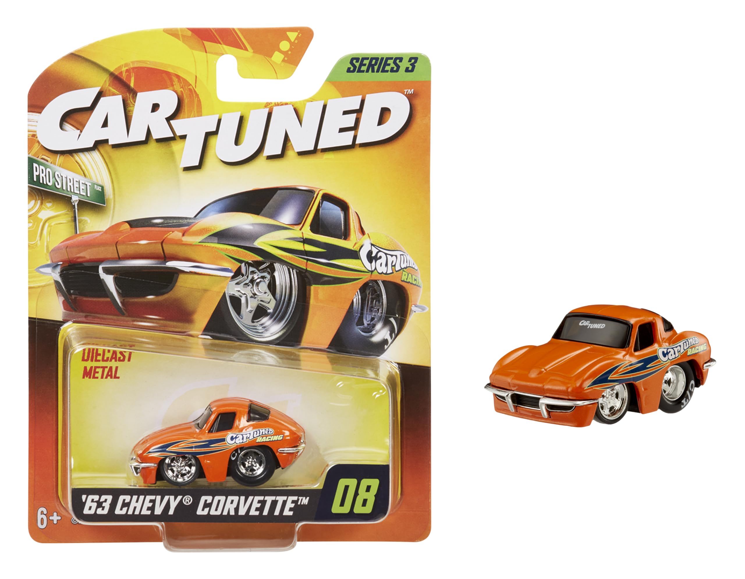 Amazon.com: CarTuned Series 3 1963 Chevy Corvette Stingray (Pro