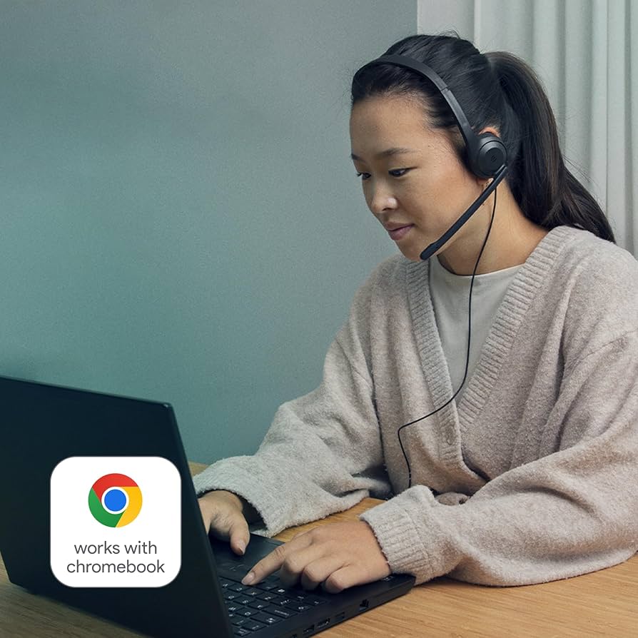 EPOS C1 High-Fidelity USB-C Wired On Ear Headset - Crystal-Clear Audio Quality, Exceptional Noise Reduction Mic, Ergonomic Design For Extended Wear, Chromebook Certified For Seamless Integration