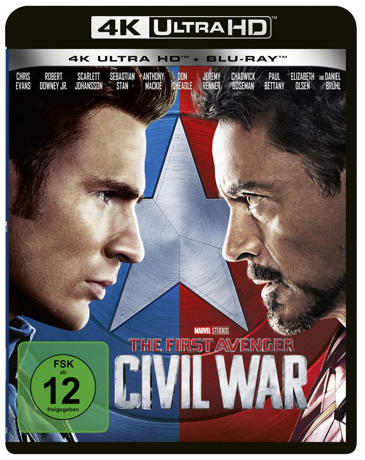The First Avenger: Civil War – 4K Ultra HD + Blu-ray 2D