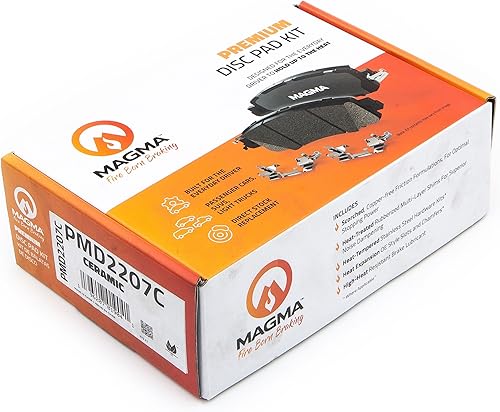 Miniatura 4 de MAGMA Premium PMD2207C Pastillas de freno de cerámica, traseras