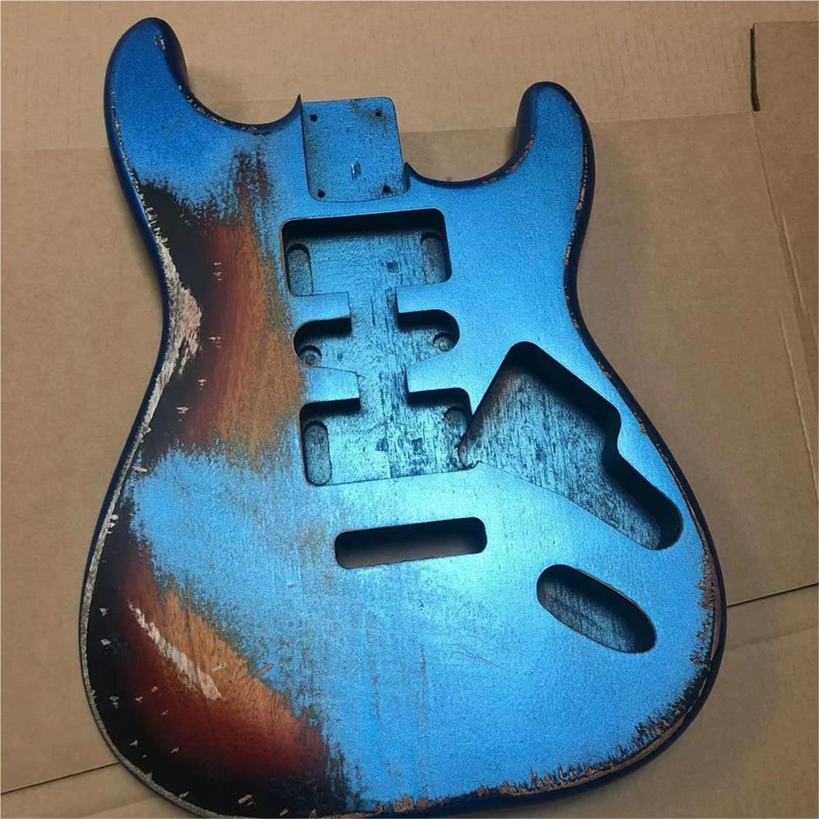 Unfinished Guitar Body Applicable To ST Electric Guitar Body Kit DIY