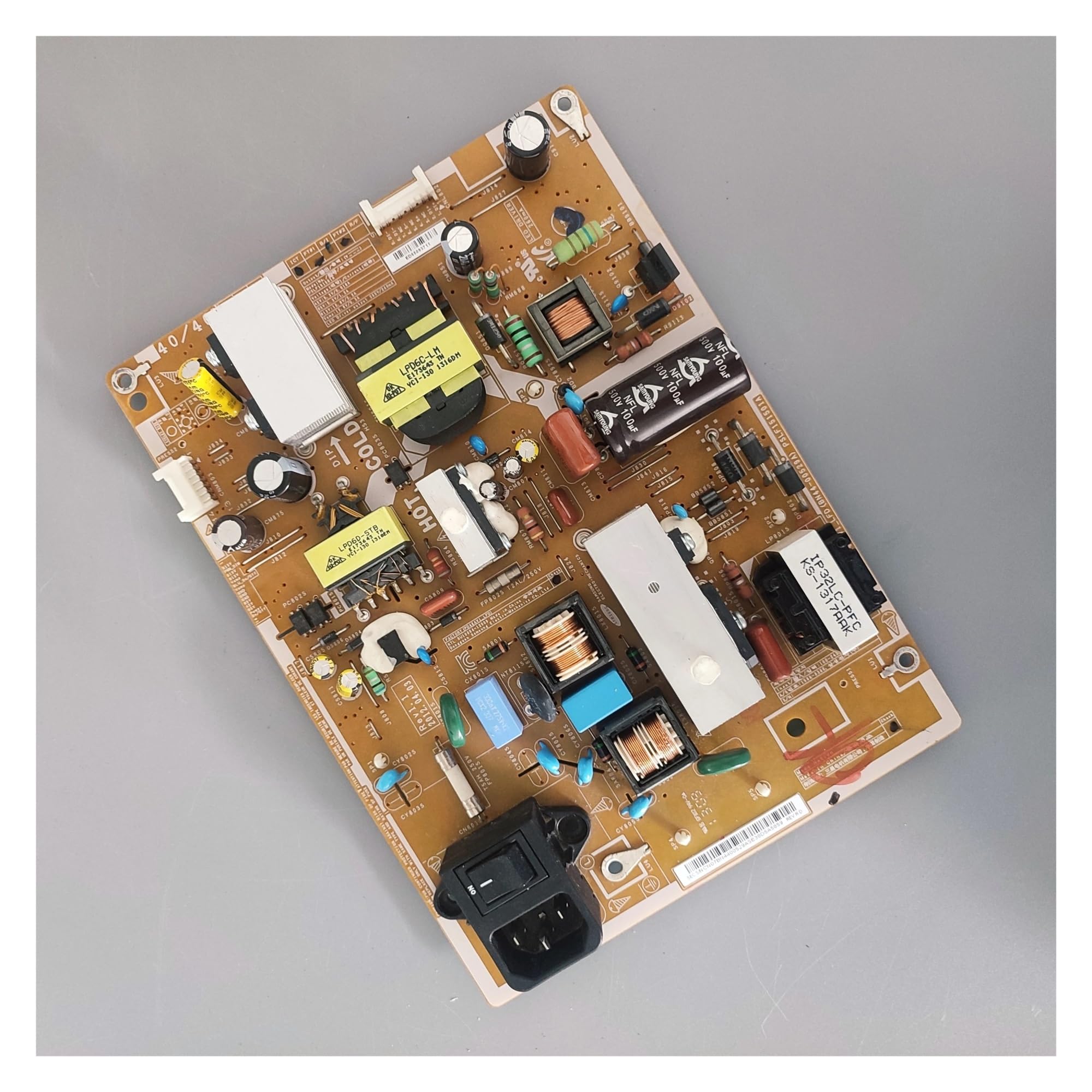 Scheda di Alimentazione TV, Accessori TV, Compatibile con Samsung, Scheda di Alimentazione TV LCD LH46MDBPLGZA/ZA BN44-00529A