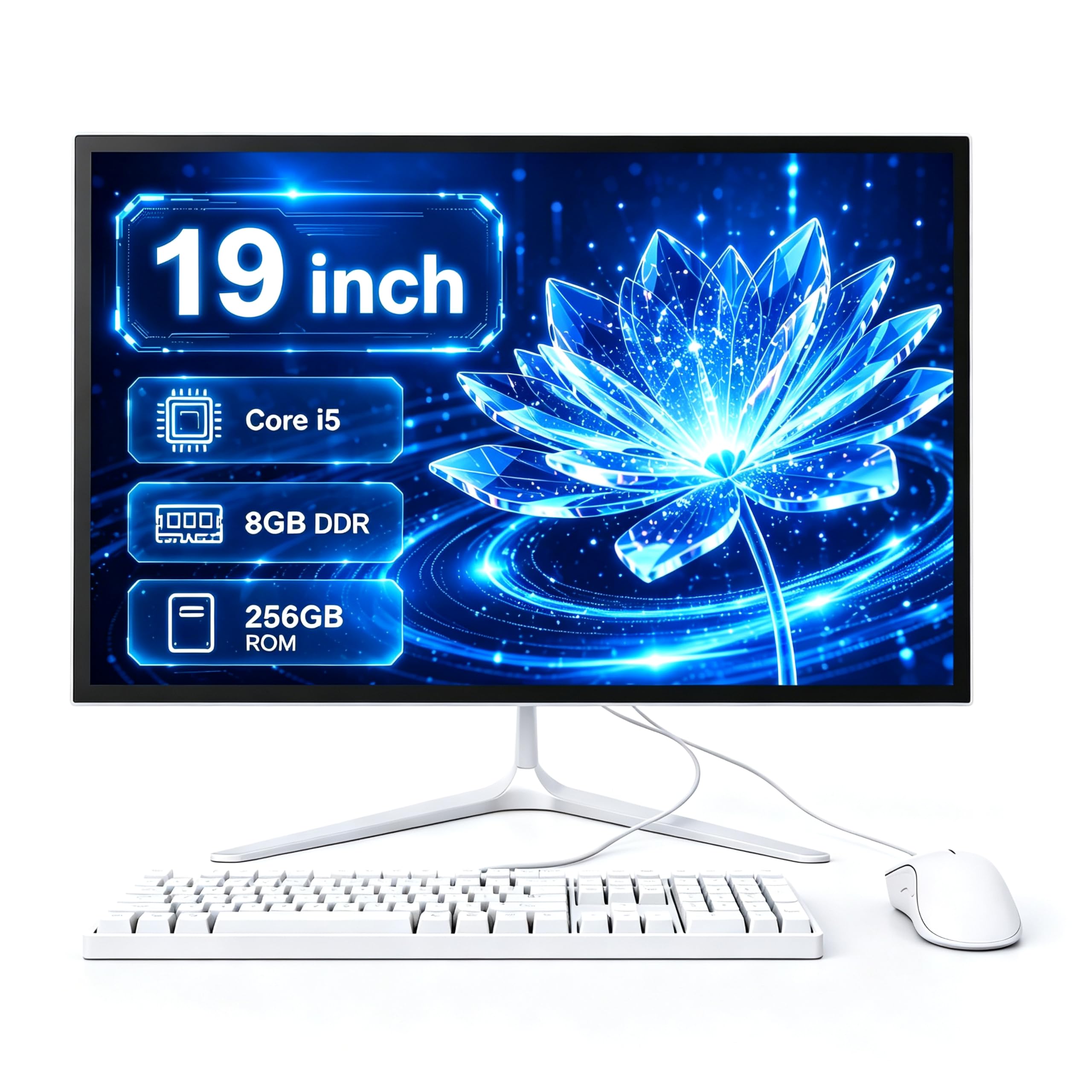 Amazon.com: MECHAZER All-in-One Desktop Computer 19 Inch, Space