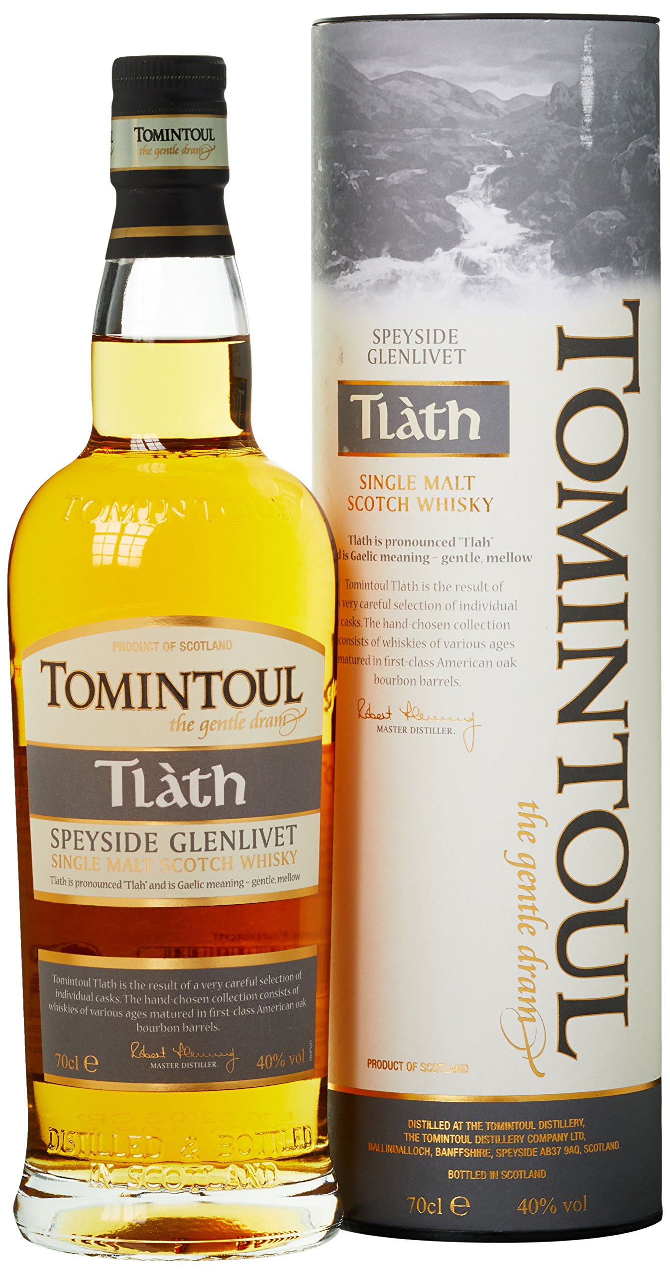 Tomintoul Tlàth in Geschenkverpackung Single Malt Whisky (1 x 0.7 l)