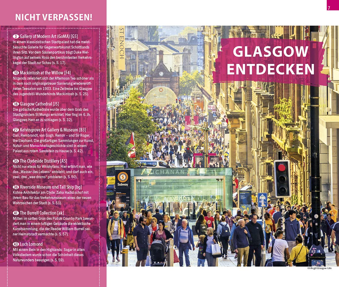 Reise Know-How CityTrip Glasgow: Reiseführer mit Stadtplan und kostenloser Web-App