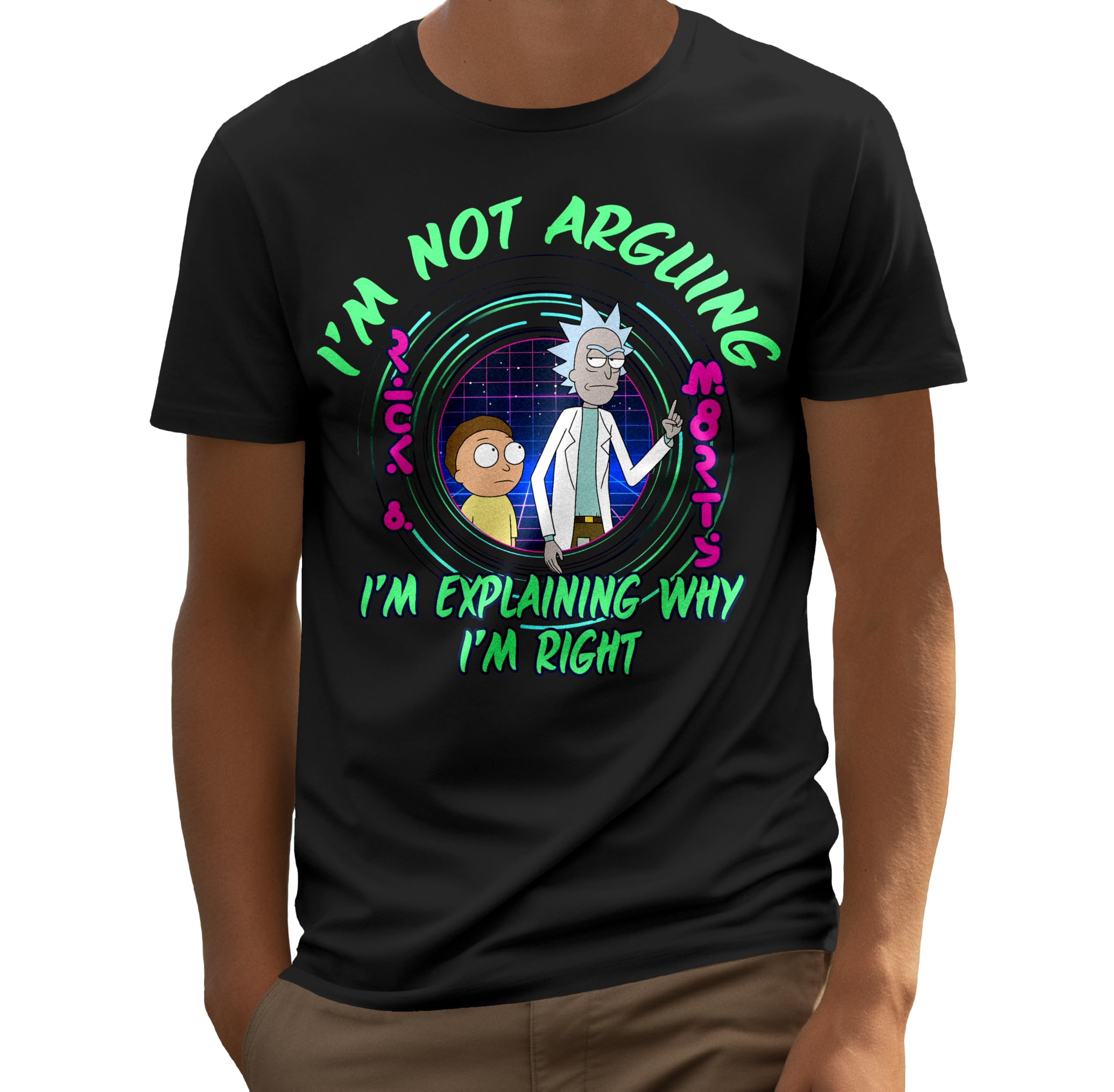 I’m Not Arguing I’m Explaining Why I’m Right Men's and Women's Short Sleeve T-Shirt