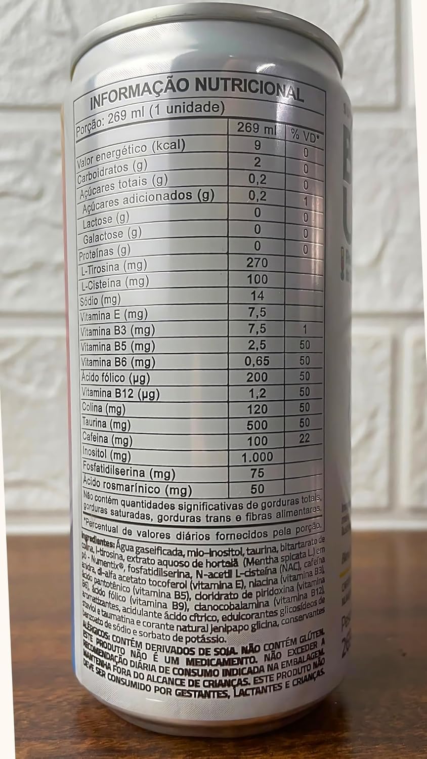 Kit 6X: True Brain Up Nootropic Ready to Drink Blueberry True Source 269ml