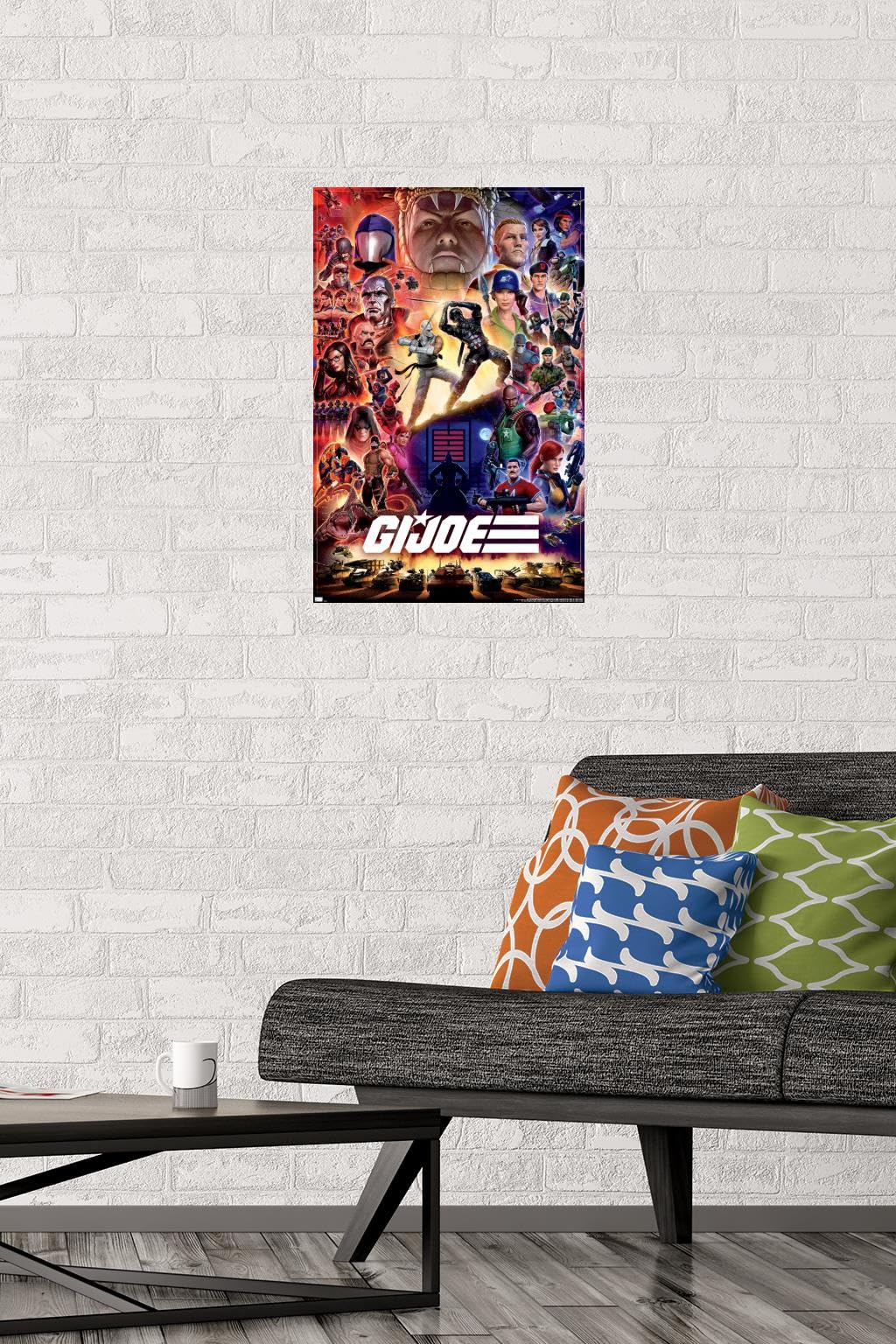 Amazon.com: G.I. Joe - Franchise Key Art Wall Poster, 22.4L