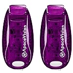 EverLightFX USB Rechargeable LED Safety Light (2 Pack) by Apace - Super Bright Bike Tail Light Works Brilliantly as Running Light for Joggers, Pets, Bicycle Strobe or Rear Clip On Lights