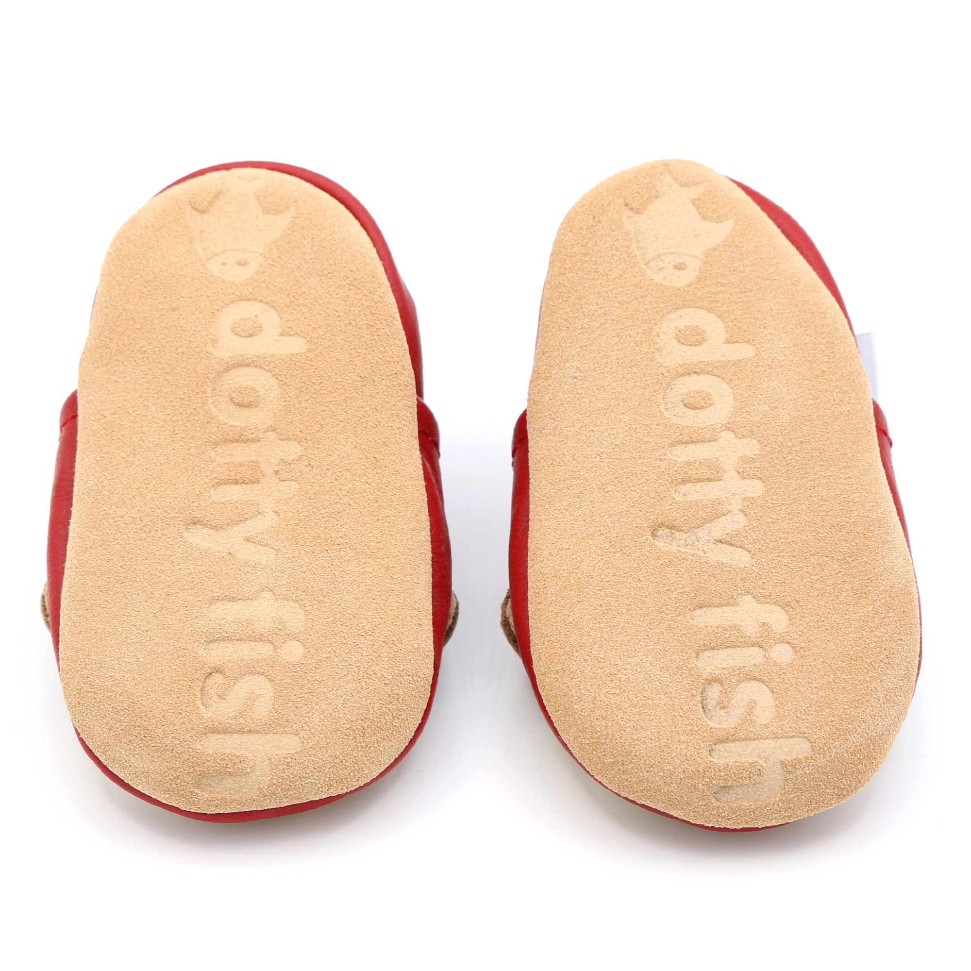 Dotty Fish Calzado Minimalista para bebés y niños. Zapatos Unisex de Piel Suave con Suela Antideslizante. Ligeros, Flexibles, Respirable y aprobados por podólogos. Tobillo elástico. De 0 a 4 años - 3