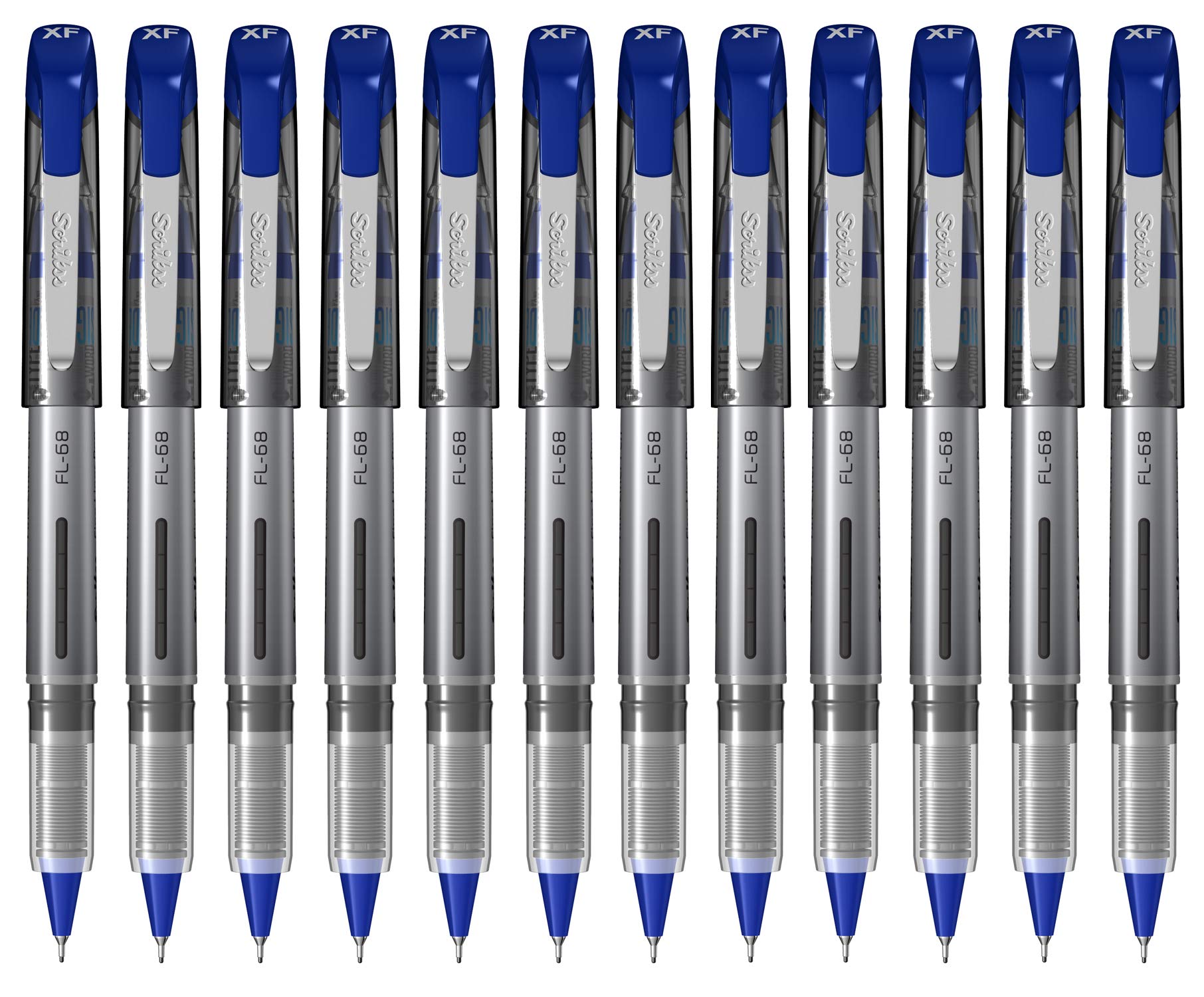 Scrikss Office Fl68 Fine Liner Kalem 12'li Ambalaj Mavi 0.6 Mm