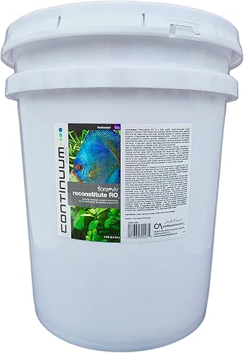 Continuum Aquatics Flora Viv Reconstitute RO - Suplemento de iones minerales de ósmosis inversa para acuarios de agua dulce y plantados