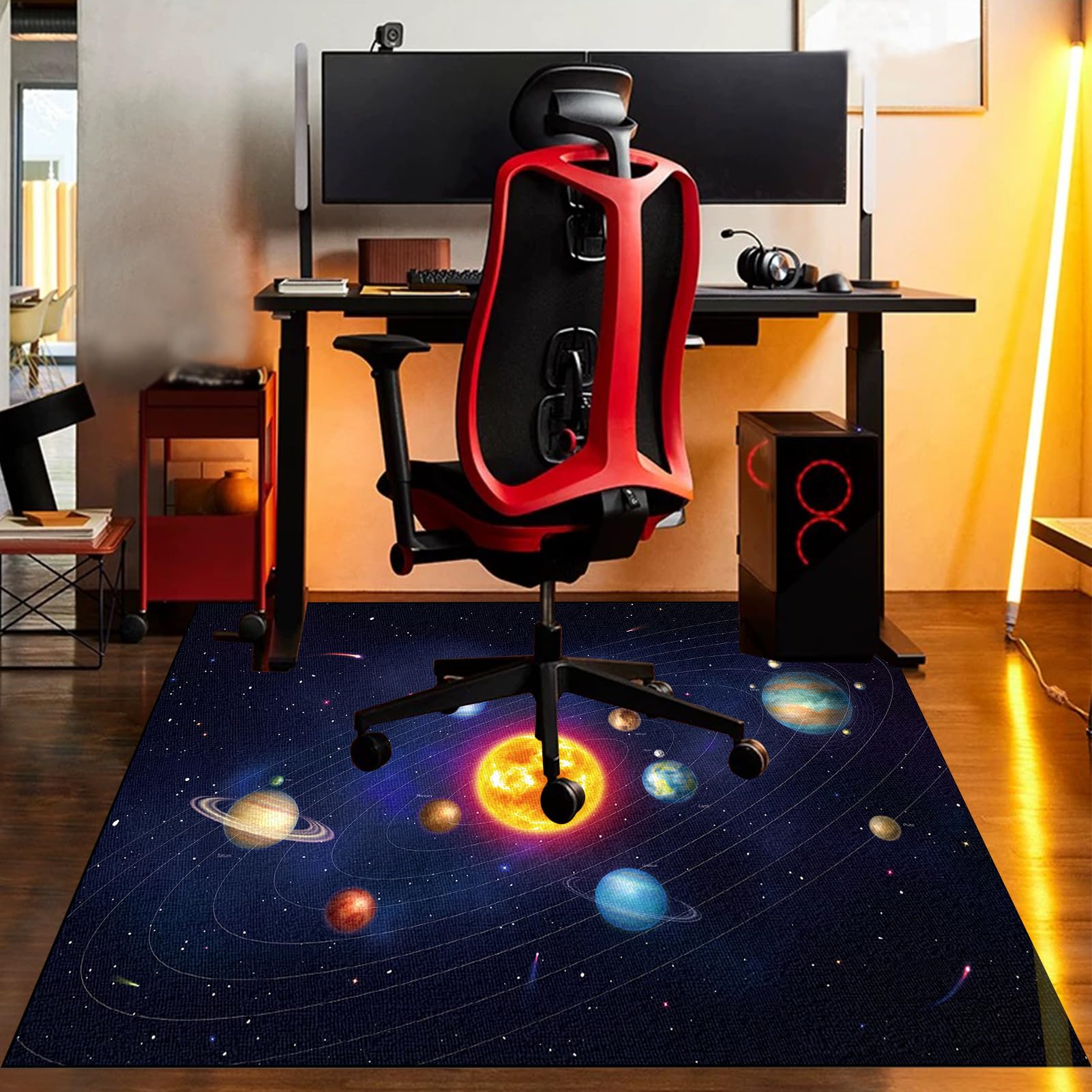 Tapis protège sol antidérapant pour éviter les rayures de fauteuil bureau