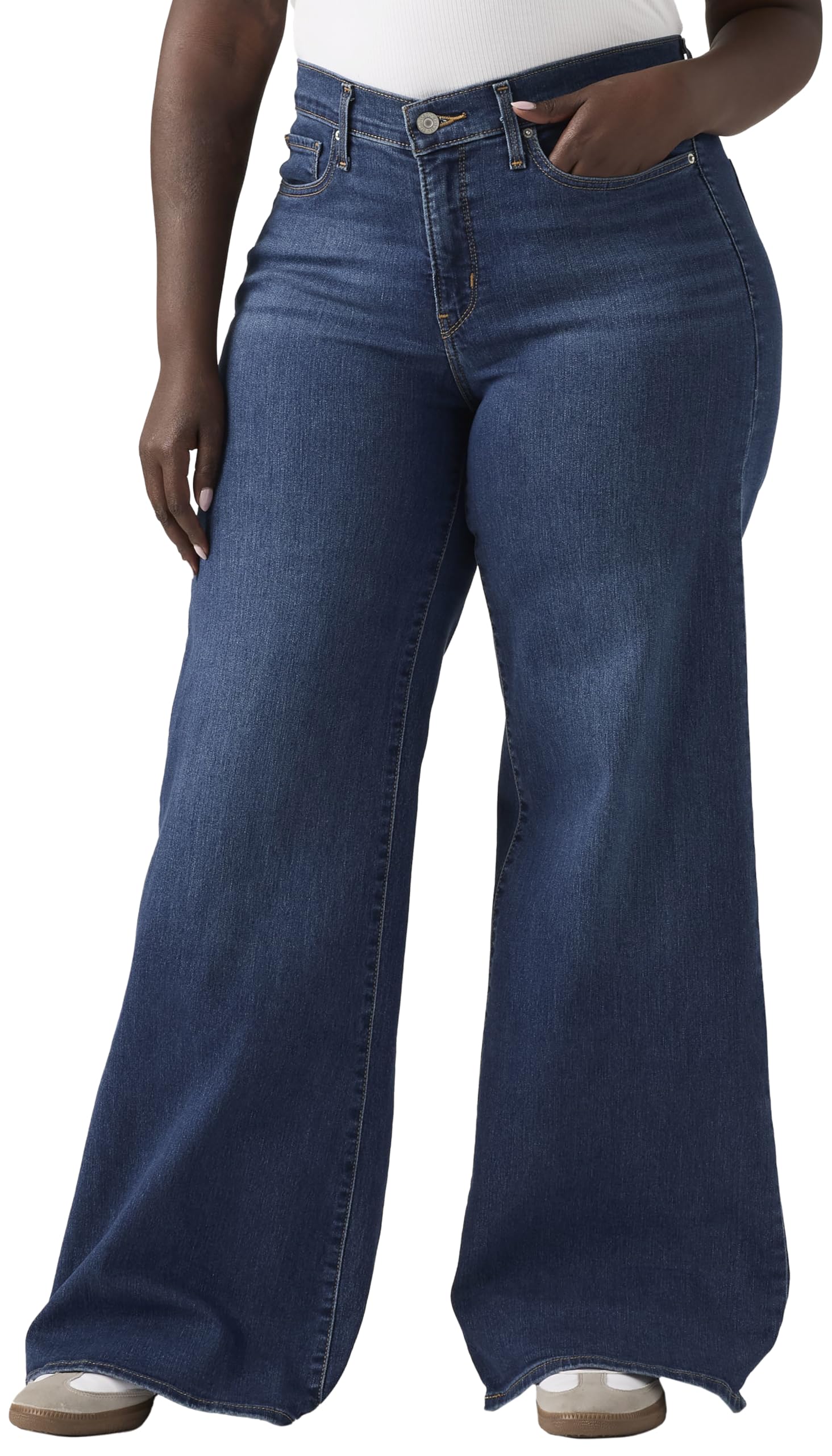 Levi's 318 Shaping Wide Leg - Dżins Kobiety