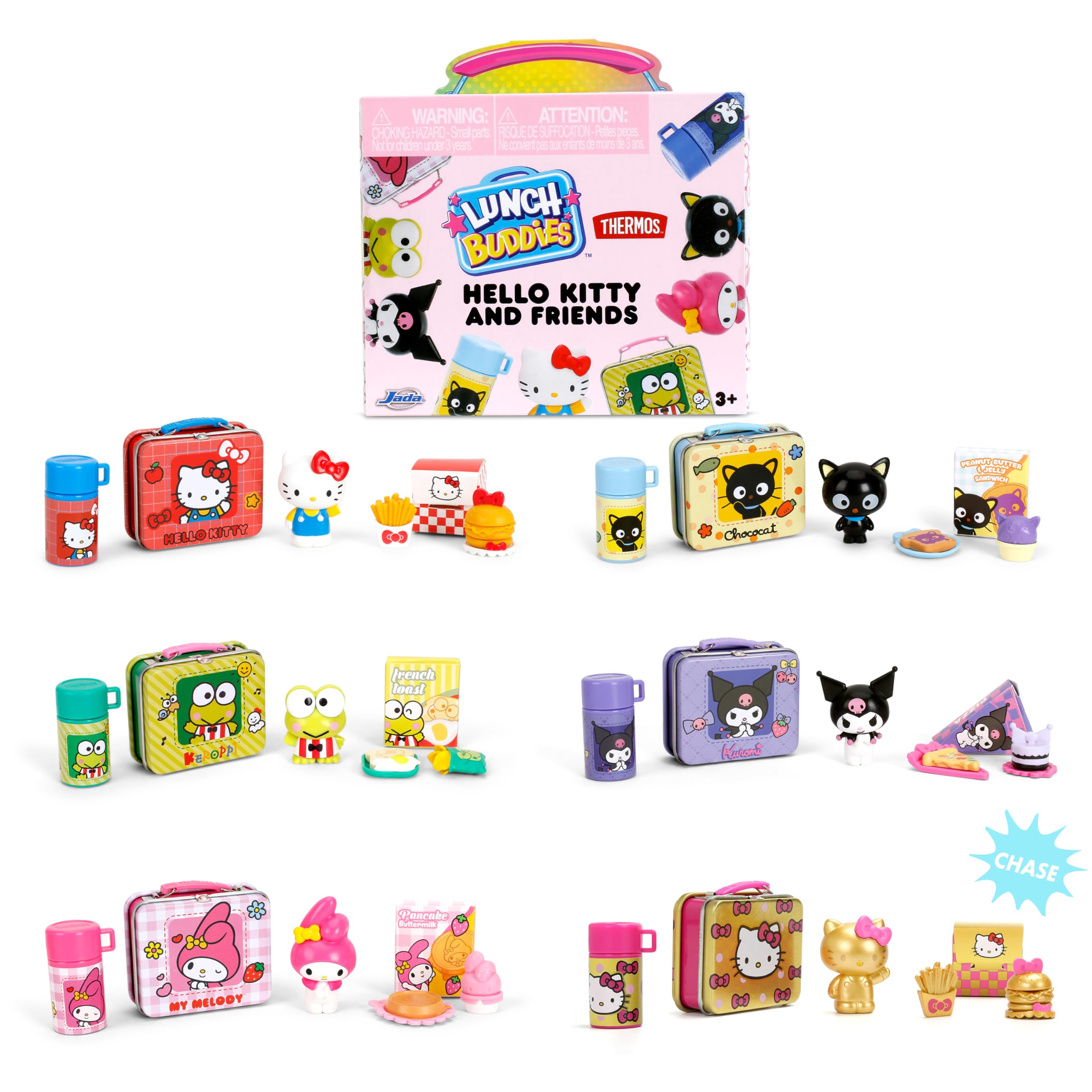 Amazon.com: Jada Lunch Buddies – Collectible Mini Tin with Thermos