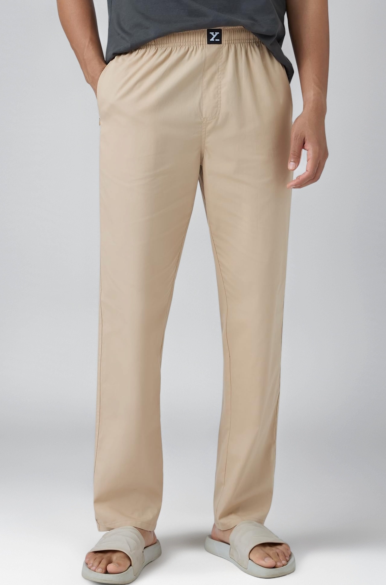 XYXX Men's Pace Super Combed Cotton Regular Fit Solid Pyjamas