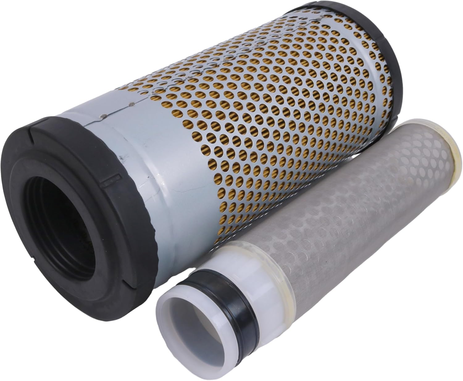 Air Filter Set TC020-16320 T0270-93220 Compatible With Kubota Engine D1105 D1703 D1503 Excavator KX71-3 KX91-3 U35 U35S Utility Vehicle RTV1140CPX