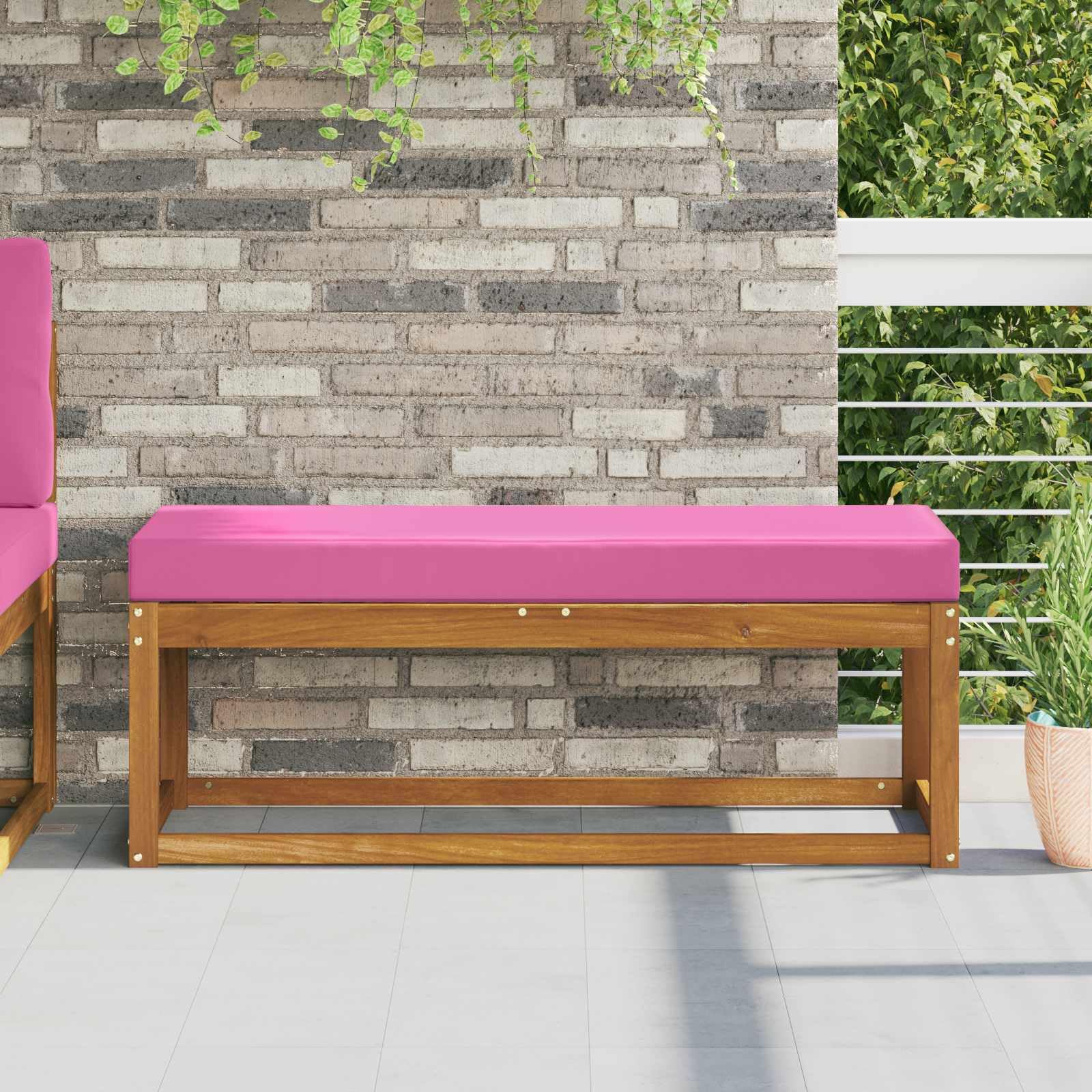 Coussin d'assise extérieur rose pour sublimer vos chaises de balcon et terrasse