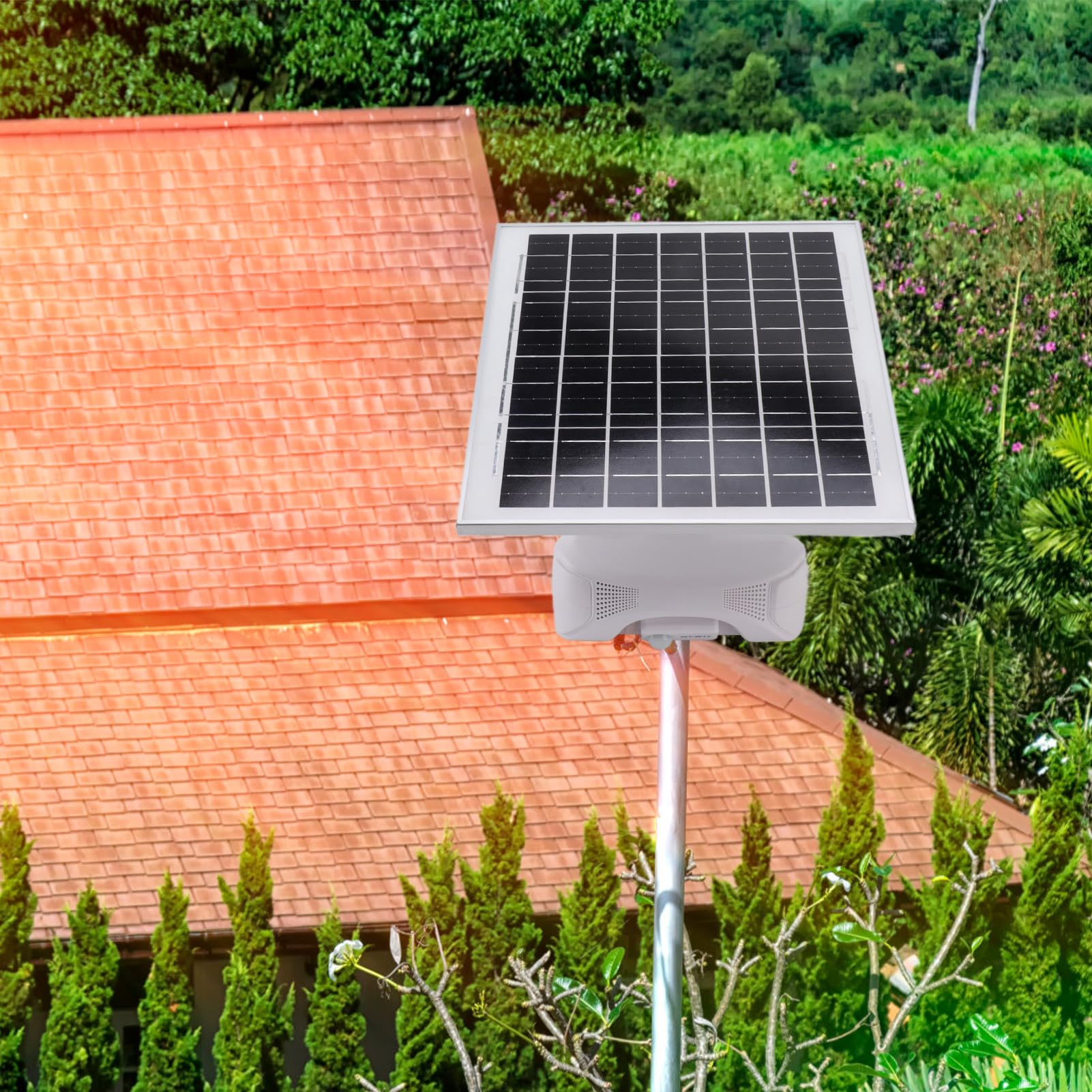 Altavoz con Sensor de Movimiento infrarrojo para Exteriores de 12V para Uso en Exteriores