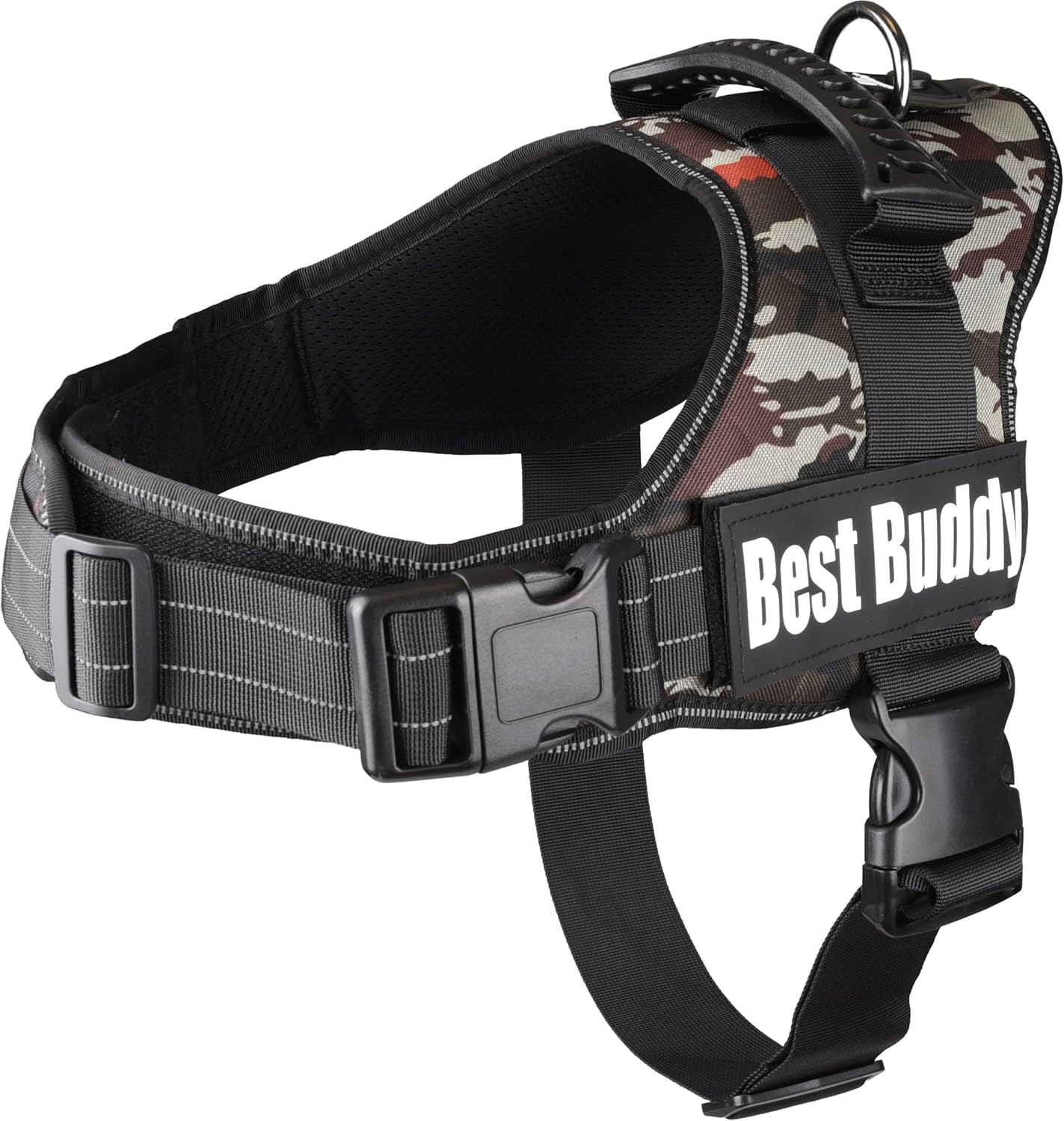 F Harness Best Buddy Pluto Jungle Camouflage L 70-90 cm x 50 mm
