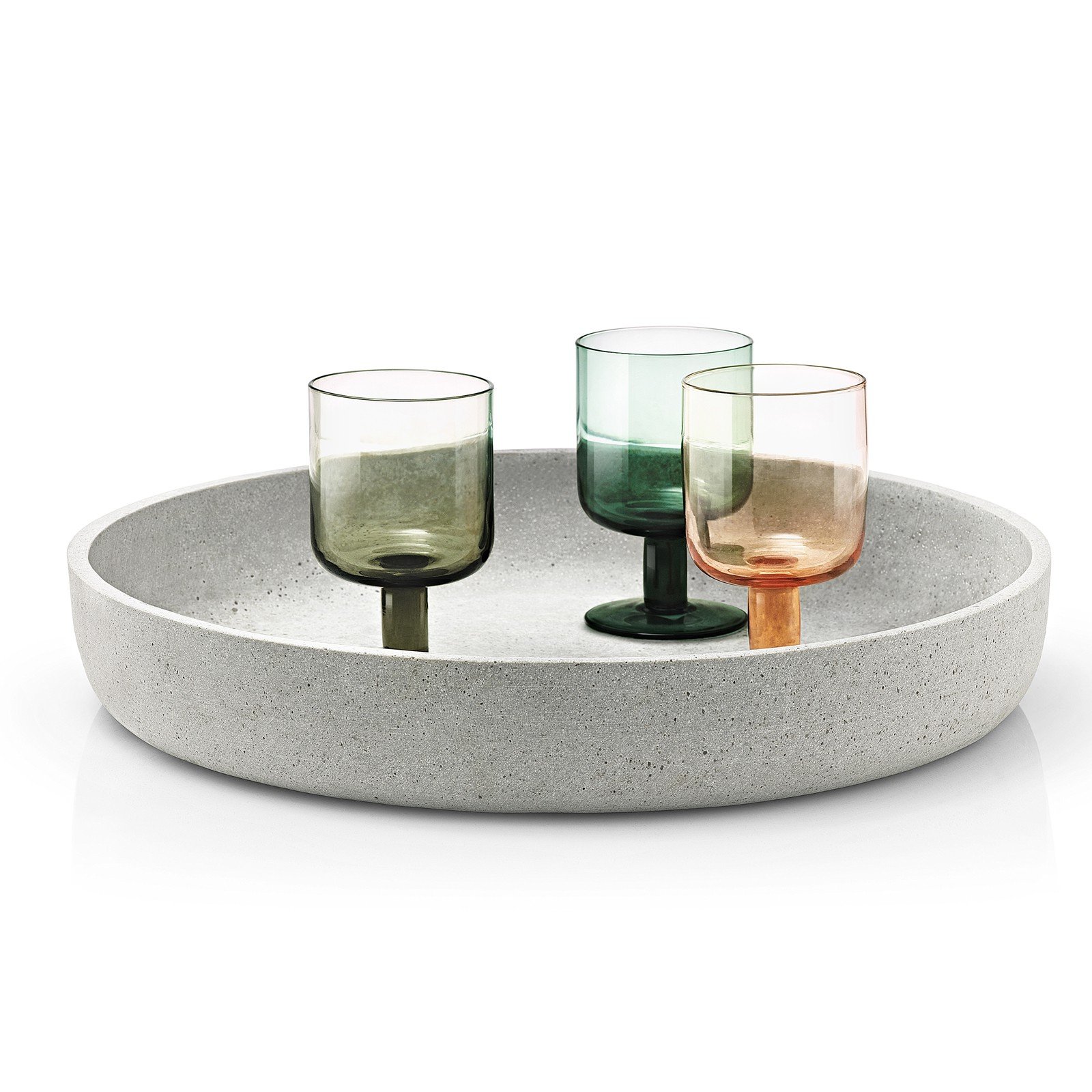 blomus Cuenco Decorativo de 40 cm de diámetro, Color Gris