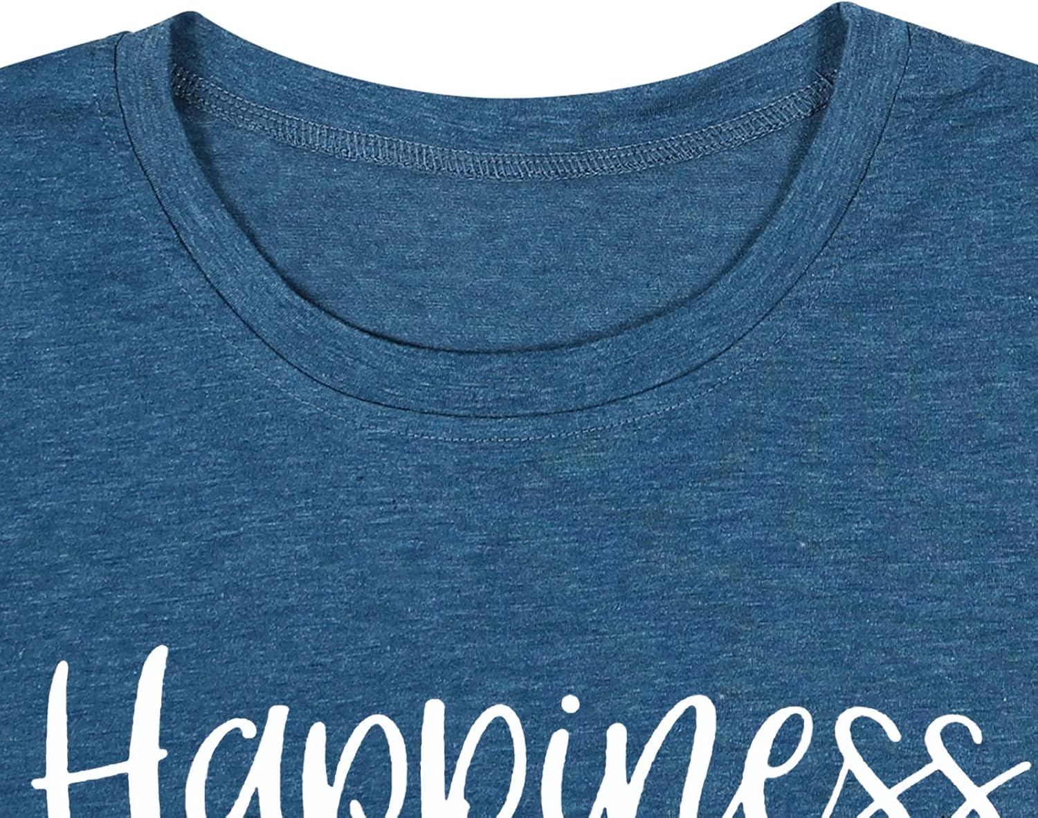 MAIHUN Womens Grandma Shirt Happiness is Being a Grandma Shirt Funny Letters Printed Casual Grandmother Tee Top Blue - Image 5