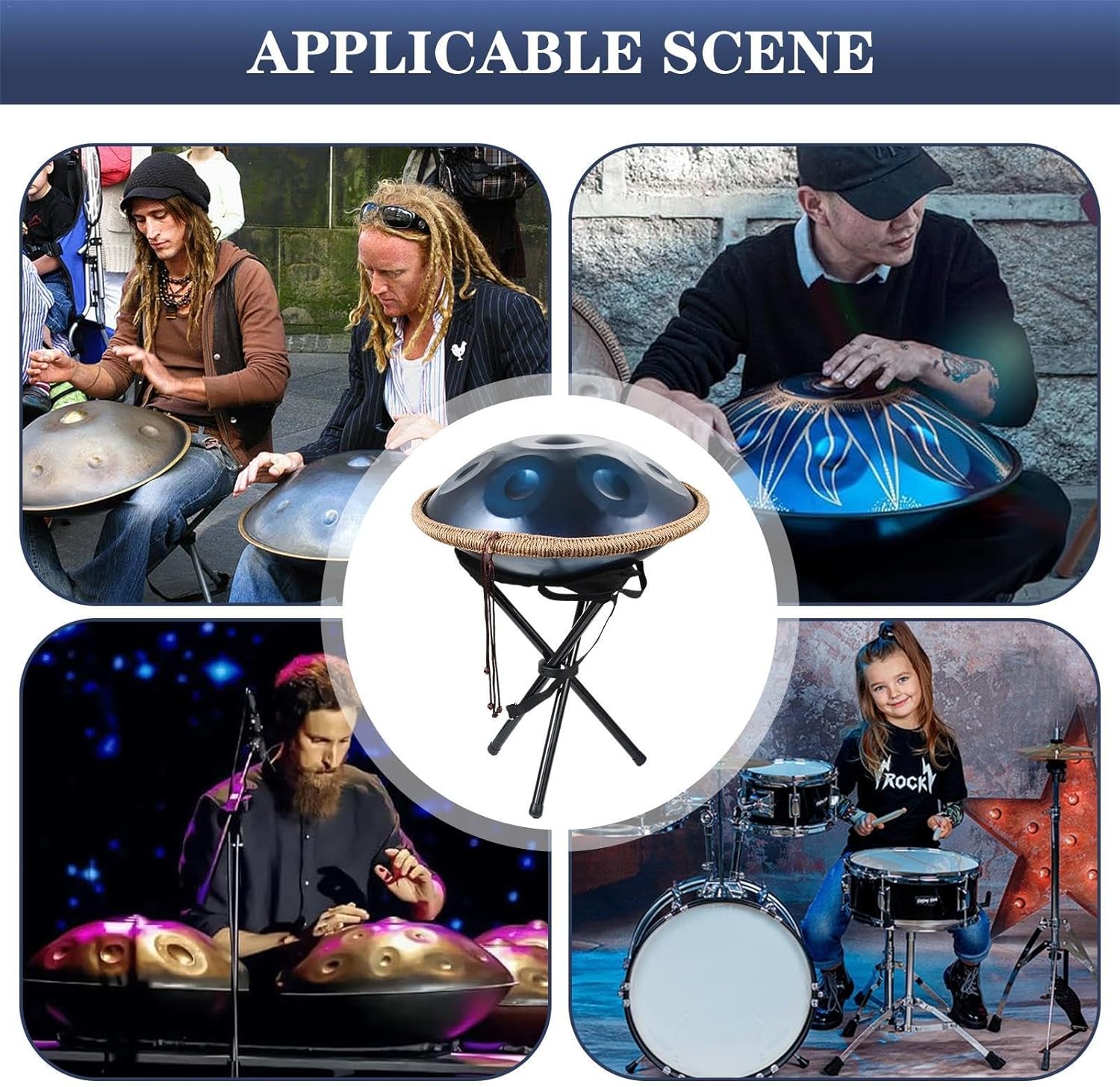 22-Inch D Minor Handpan Drum - Image 9