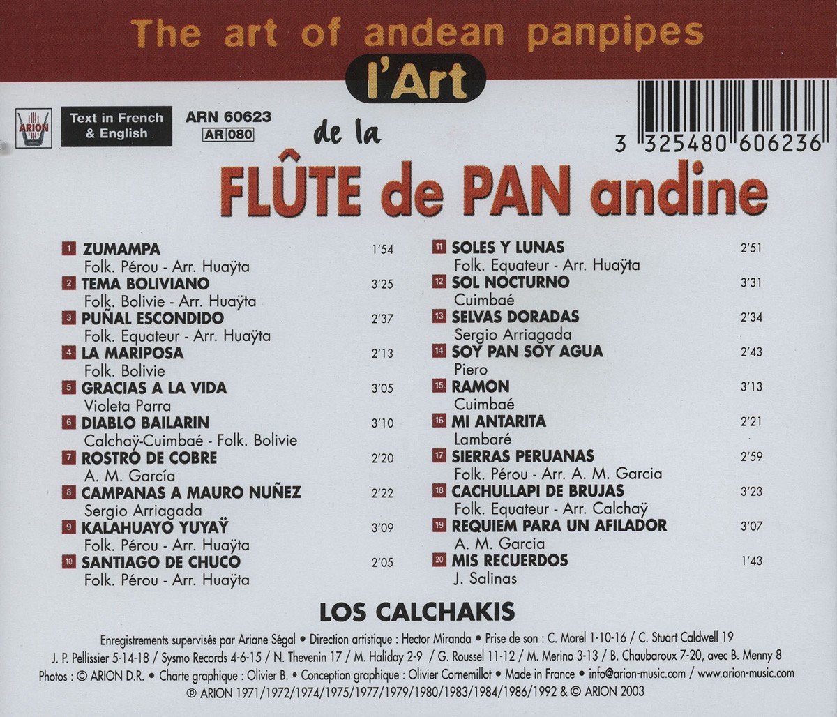 ART OF ANDEAN PANPIPES